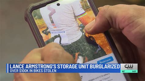 Lance Armstrong's storage unit burglarized, over $100K in bikes stolen